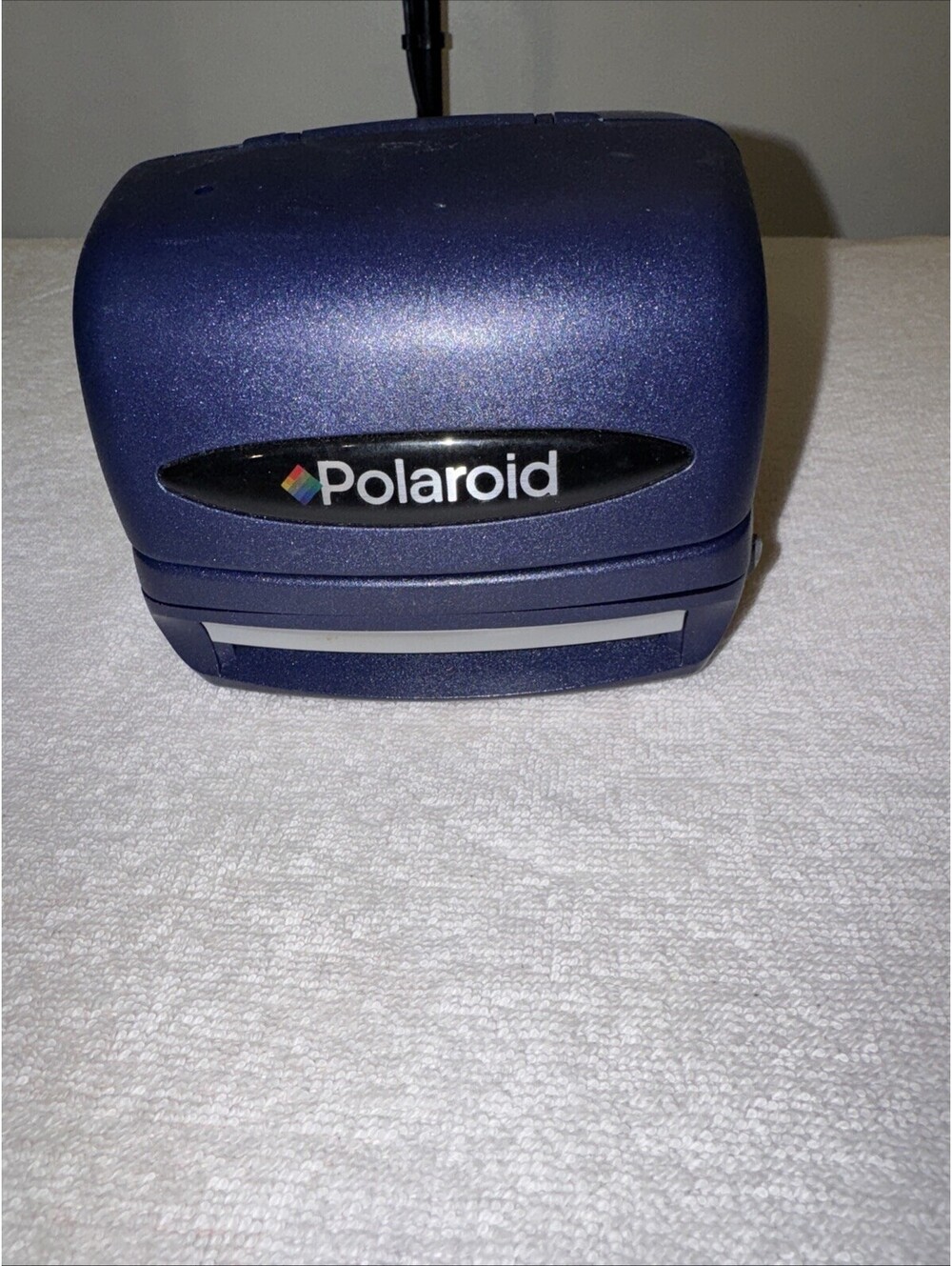 Polaroid Express Instant Film Camera Dark Blue- Untested.